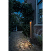 SLV 1002959 FLATT POLE 100 Outdoor LED floor stand 3000K IP65 anthracite/brown - Toplightco