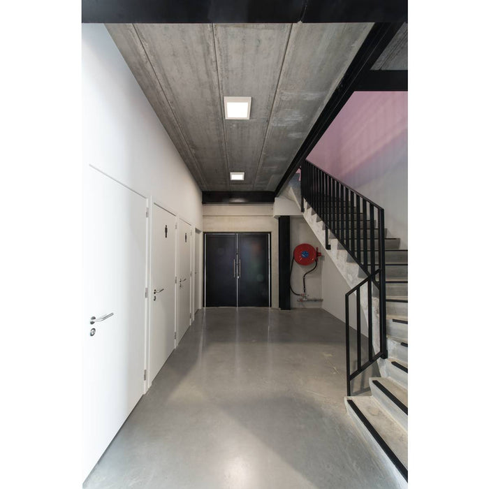 SLV 1003019 SENSER 24, Indoor LED surface-mounted ceiling light square white 3000K - Toplightco