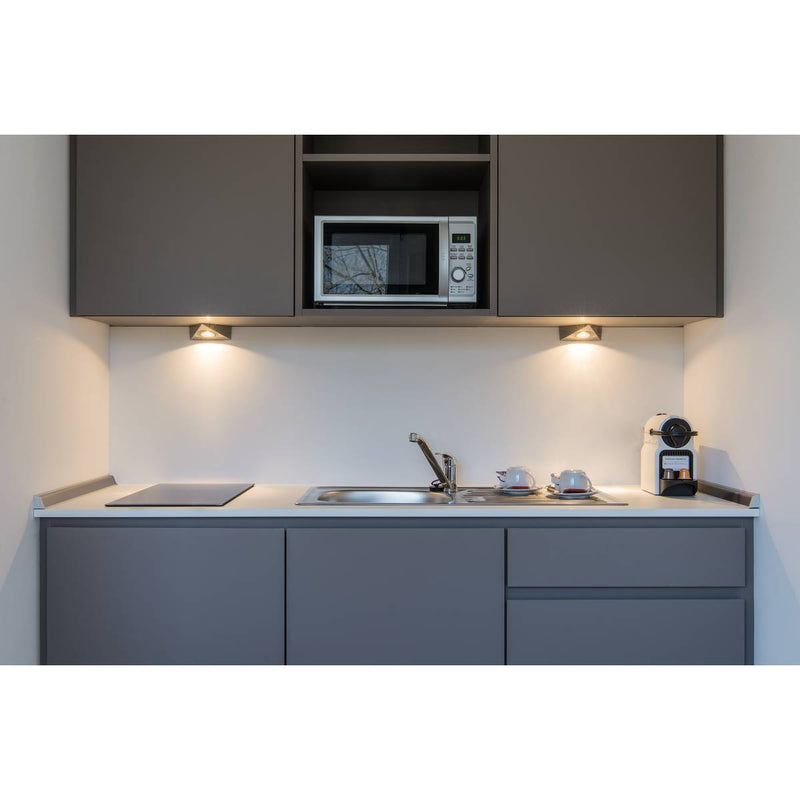 SLV 112222 DL 126 LED downlight, round, chrome, 3W LED, warm white, 12V - Toplightco