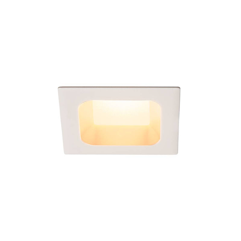 SLV 112682 VERLUX, recessed fitting, LED, 3000K, matt white, L/B/T 8.5/8.5/4.5 cm, 10W - Toplightco