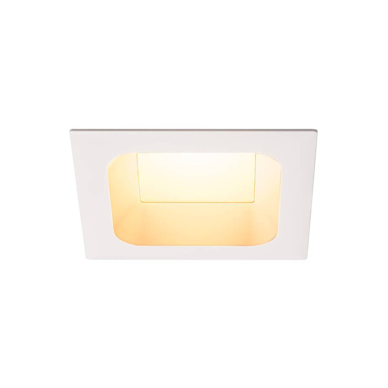 SLV 112692 VERLUX, recessed fitting, LED, 3000K, matt white, L/B/T 13.5/13.5/7.5 cm, 20W - Toplightco