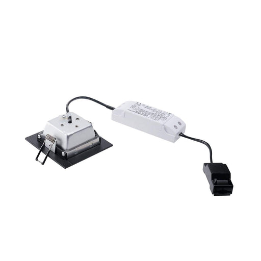 SLV 112720 FRAME BASIC LED SET, downlight , matt black, 6W, 3000K, incl. driver - Toplightco
