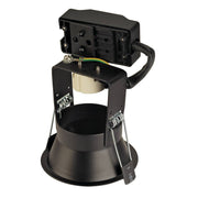 SLV 112910 HORN GU10 downlight, round, matt black, max. 50W - Toplightco