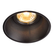 SLV 113140 HORN-T GU10, steel, 1x GU10 max. 50W, matt black, incl. clip springs - Toplightco