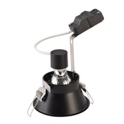 SLV 113140 HORN-T GU10, steel, 1x GU10 max. 50W, matt black, incl. clip springs - Toplightco