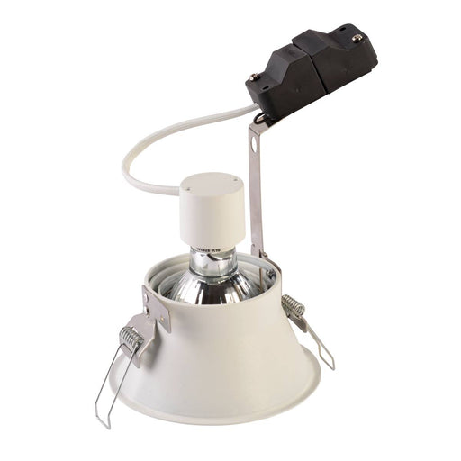 SLV 113141 HORN-T GU10, steel, 1x GU10 max. 50W, matt white, incl. clip springs - Toplightco