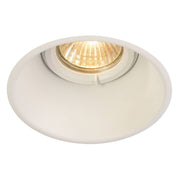 SLV 113161 HORN-O GU10, steel, 1x GU10 max. 50W, matt white, IP21, incl. clip springs - Toplightco