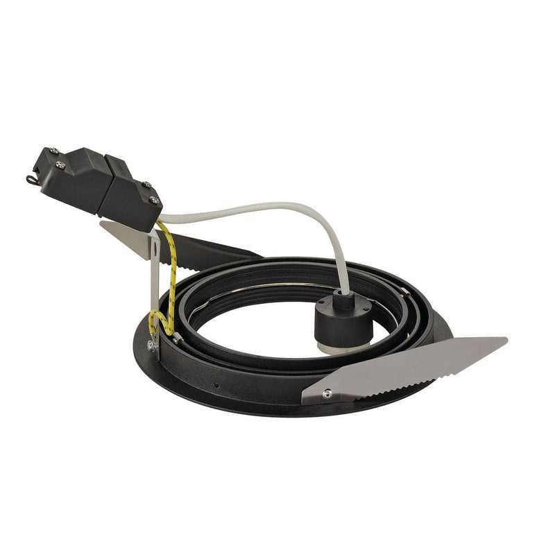 SLV 113550 NEW TRIA ES111 ROUND, matt black, max. 75W, incl. leaf springs - Toplightco