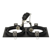 SLV 113840 NEW TRIA ES111 SQUARE, black, 2x GU10, max. 2x 75W, incl. leaf springs - Toplightco
