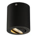 SLV 113930 TRILEDO ROUND CL surface-mounted downlight, matt black, LED, 6W, 38°, - Toplightco