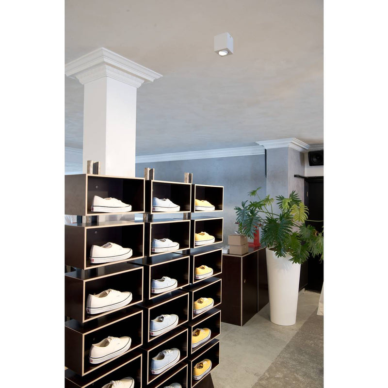 SLV 113941 TRILEDO SQUARE CL ceiling light, matt white, LED, 6W, 38°, 3000K, incl. driver - Toplightco