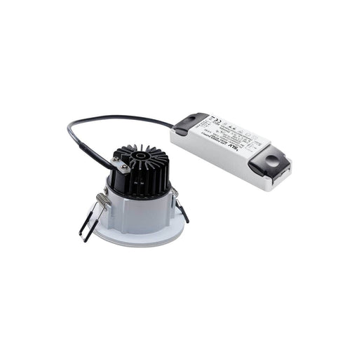 SLV 114441 PATTA-F recessed ceiling light , round, matt white, 9W, 38°, 3000K, incl. driver - Toplightco