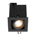 SLV 115510 KADUX 1 GU10 downlight, square , matt black, max. 50W - Toplightco