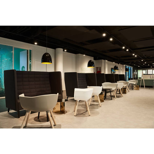 SLV 133060 PARA CONE 30 pendant, round, black/gold, E27, max. 60W - Toplightco