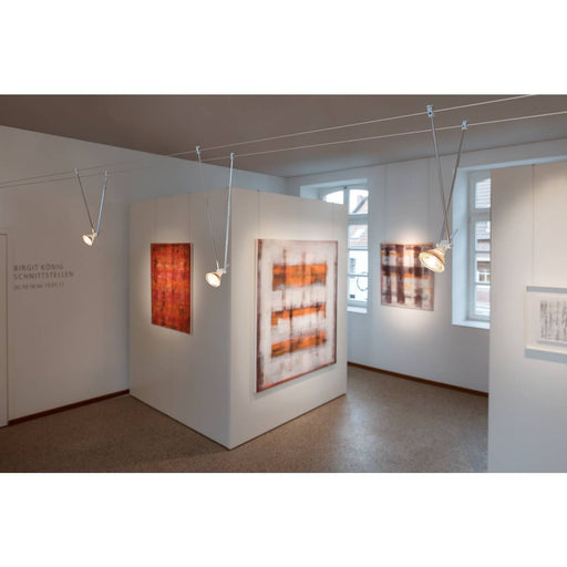 SLV 139081 TELESCOPIC, cable luminaire for TENSEO low-voltage cable system, QR-C51, white, B/H/T 4.5/21-52/1 cm - Toplightco