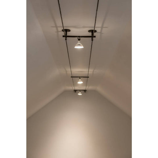 SLV 139090 COSMIC, lamp holder for TENSEO low-voltage cable system, QR-C51, black, tiltable, 2 pcs - Toplightco