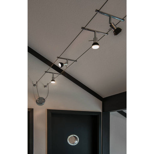 SLV 139102 SYROS, cable luminaire for TENSEO low-voltage cable system, QR-C51, chrome - Toplightco