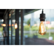 SLV 145990 EUTRAC 3-Circuit track adapter , black, incl. mounting accessory - Toplightco