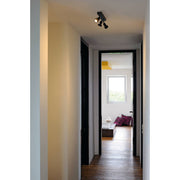 SLV 147380 PURI 3 ceiling light, matt black, 3x GU10, max. 3x 50W, incl. deco ring - Toplightco