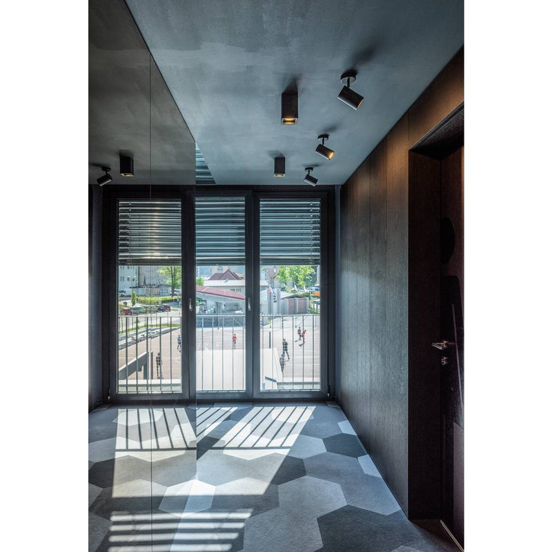 SLV 152010 ENOLA_B wall and ceiling spot, single, black, GU10, max. 50W - Toplightco