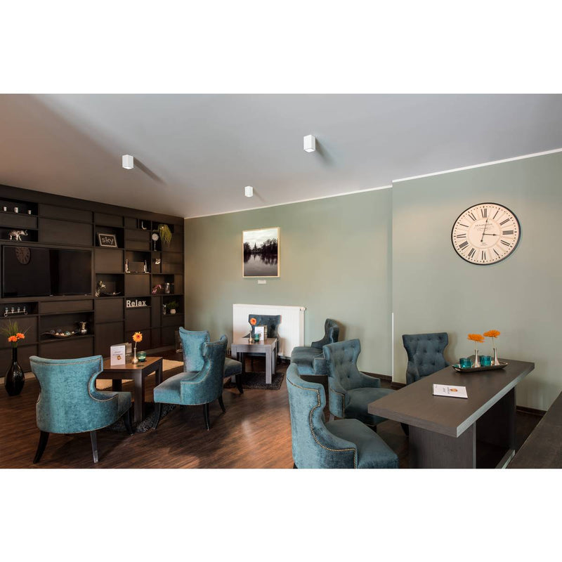 SLV 148004 PLASTRA ceiling light, CL-1, square, white plaster, GU10, max. 35W - Toplightco