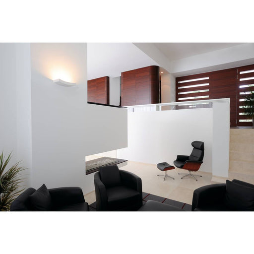 SLV 148012 Wall light, GL 102 CURVE, white plaster, R7s 78mm, max. 100W - Toplightco