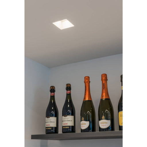 SLV 148071 PLASTRA downlight, GU10, square white plaster - Toplightco