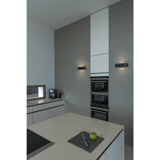 SLV 151410 OSSA R7s 300 LED wall light, oval, matt black, R7s 118mm, max. 120W, up/down - Toplightco