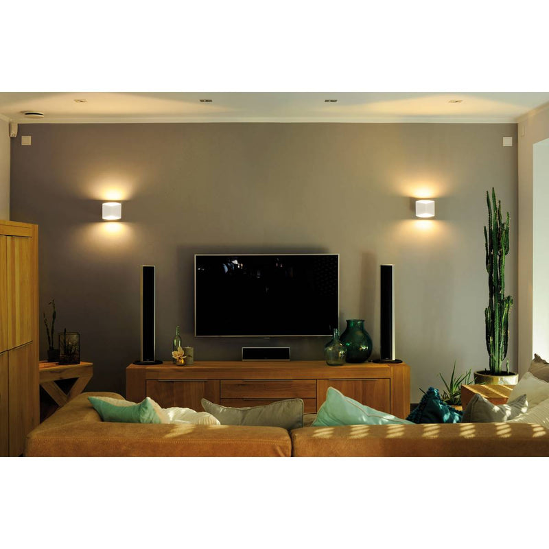 SLV 151711 CARISO LED wall light 2, white , 7.6W COB LED, 3000K - Toplightco