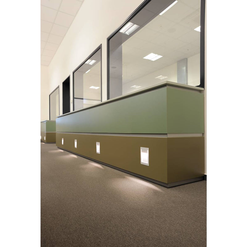 SLV 151952 DOWNUNDER PURE recessed, square, white, 5.2W LED, 3000K , 120x155mm - Toplightco