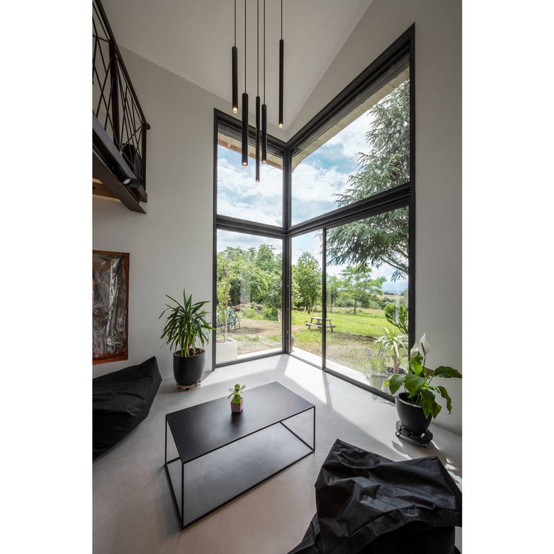 SLV 152370 HELIA 40, pendant, round, black, 9W LED, 3000K - Toplightco