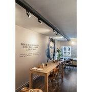 SLV 153560 PURI lamp head, black, GU10, max. 50W, incl. 3-Circuit adapter - Toplightco