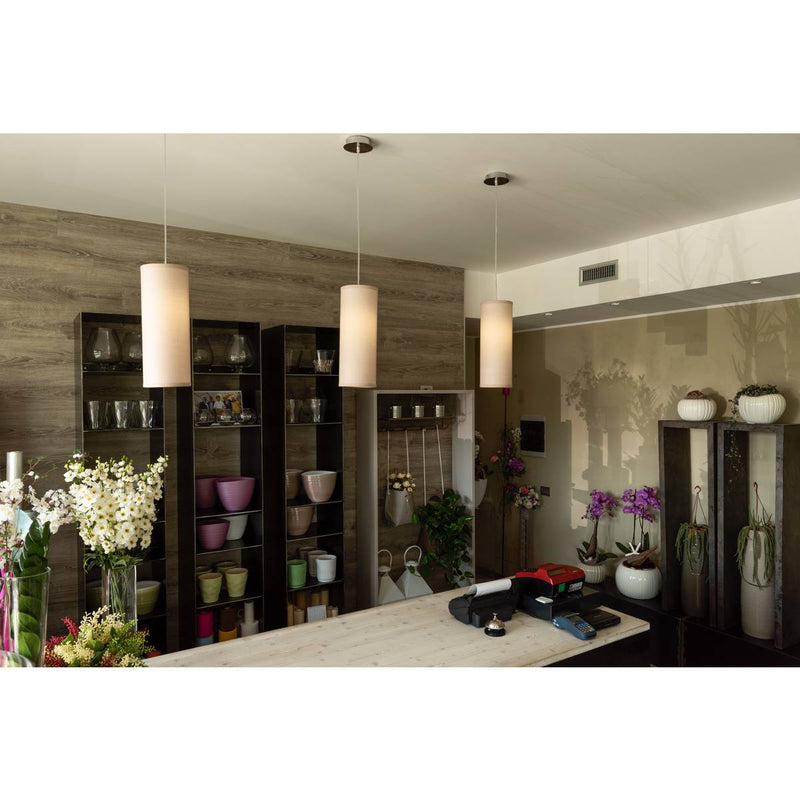 SLV 156143 FENDA lamp shade, D150/ H400, cylindrical, beige - Toplightco