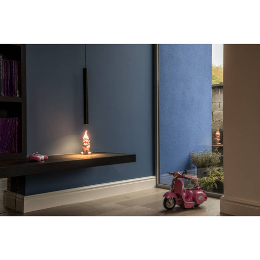 SLV 158410 HELIA 40, pendant, LED, 3000K, round, black, flat canopy, 9W - Toplightco