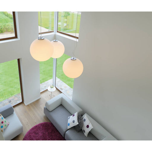 SLV 165400 ROTOBALL 50 pendant, white, E27, max. 24W - Toplightco