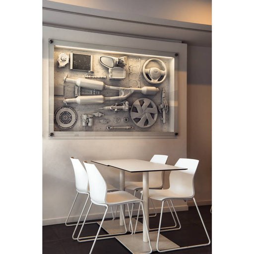 SLV 214351 GLENOS cover 200 for linear profile 2713, 2m, frosted - Toplightco