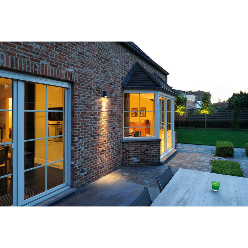 SLV 227195 WALLYX GU10 wall light, anthracite, max. 50W, IP44 - Toplightco