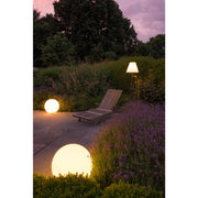 SLV 227221 ROTOBALL FLOOR 50 outdoor fitting, portable, white, E27, max. 24W, IP44 - Toplightco