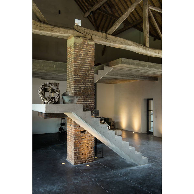 SLV 228430 DASAR EXACT GU10 inground fitting, round, stainless steel 316, max. 35W, IP67 - Toplightco