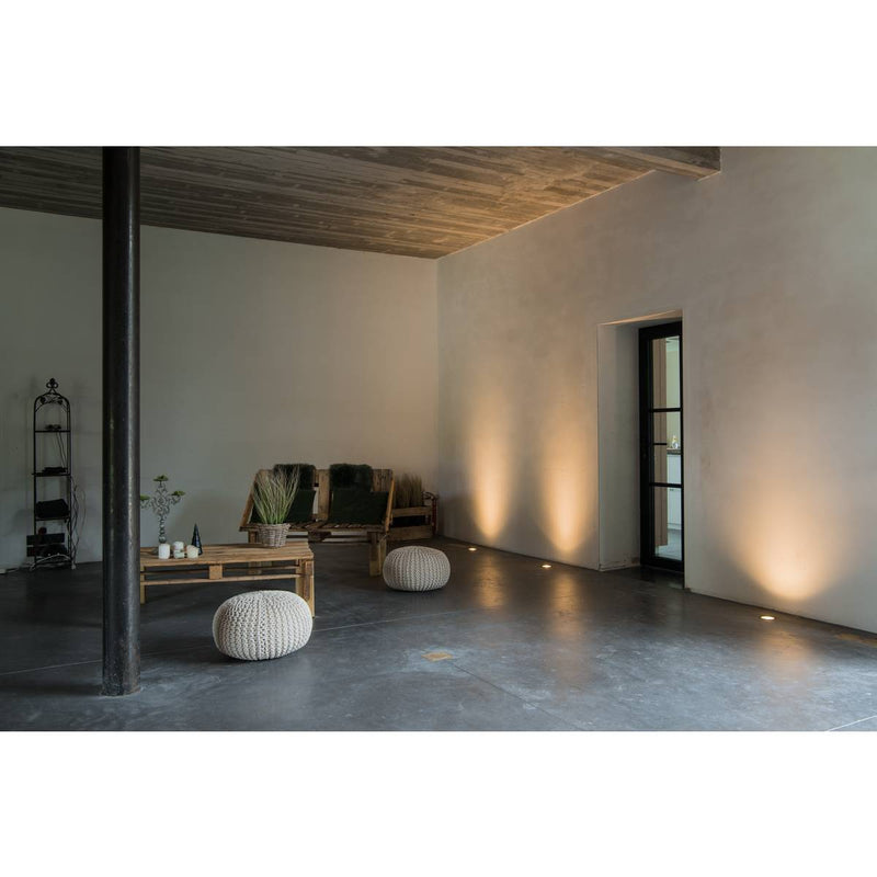 SLV 228430 DASAR EXACT GU10 inground fitting, round, stainless steel 316, max. 35W, IP67 - Toplightco