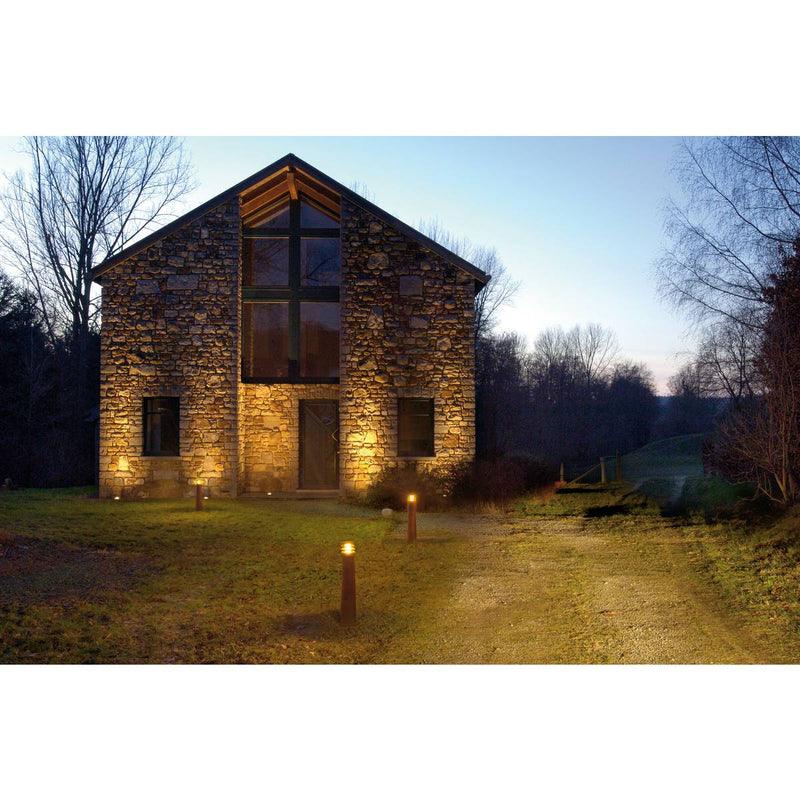 SLV 229021 RUSTY 70 bollard light, rusted iron, E27 Energy Saver, max. 11W, IP55 - Toplightco