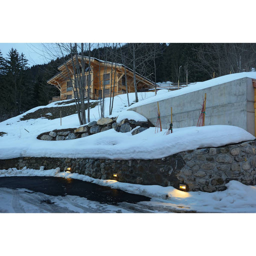 SLV 229062 BRICK DOWNUNDER E14 recessed light, silver-grey, max 40W, IP44 - Toplightco