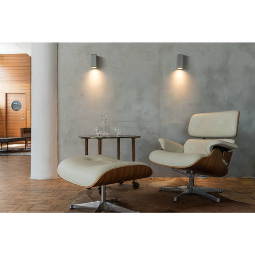 SLV 229524 THEO WALL OUT, wall light, square, silver-grey, GU10, max. 35W - Toplightco