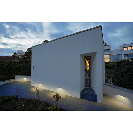 SLV 230034 PEMA SQUARE wall light, silver-grey, E27, max. 15W - Toplightco