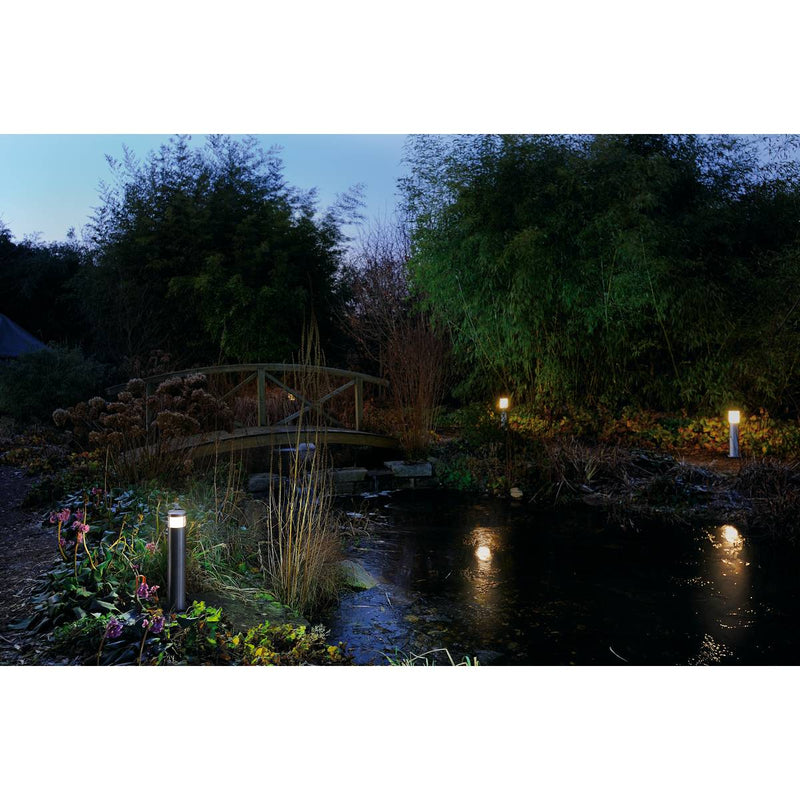 SLV 230066 VAP SLIM 60 bollard light, stainless steel brushed, E27, max. 20W - Toplightco