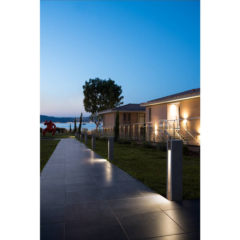 SLV 231440 ARROCK SLOT GU10, square, granite, salt & pepper, GU10 LED, max. 4W, IP44 - Toplightco