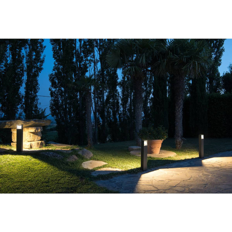 SLV 232125 LOGS 70 outdoor floor stand, square, anthracite, 6W LED, 3000K, IP44 - Toplightco