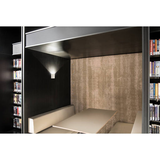 SLV 232431 QUAD 1 XL wall light, square, white, 3.2W COB LED, 3000K, IP44 - Toplightco