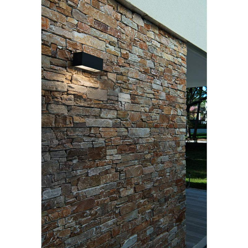 SLV 232485 BOX R7s wall light, square, anthracite, R7s, max. 80W, up-down, IP44 - Toplightco