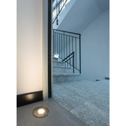 SLV 233500 DASAR LED inground fitting, round, stainless steel 316, 6W , 3000K, 12-25V, IP67 - Toplightco